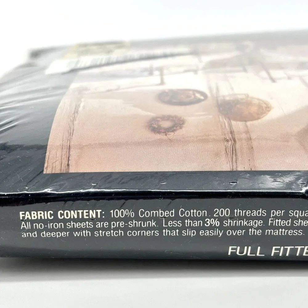 Vintage Ralph Lauren Home Collection Blaine Cottage Floral Full Fitted Sheet NWT